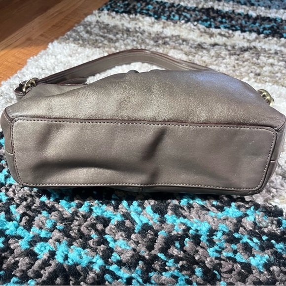 EUC Coach Metallic Brown Shoulder Bag - Picture 6 of 8